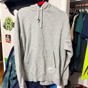 Nike Light Gray Mens Hoodie